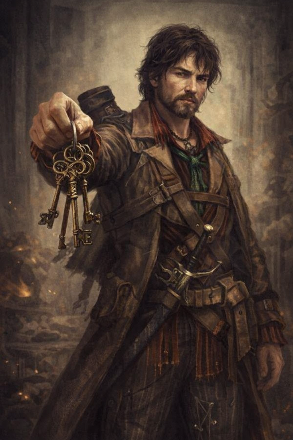 Cedric met de sleutels van het nieuwe Carpe Noctem?